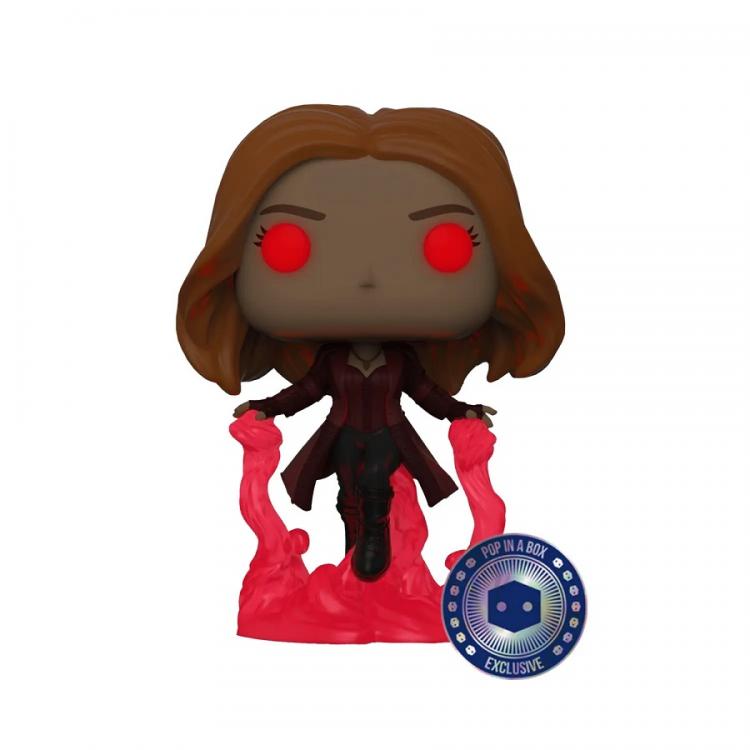 Funko Pop ! Marvel Avengers - Wanda Maximoff (855) G.I.T.D In Box Red Eyes