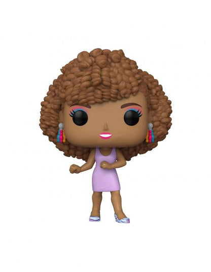 Funko Pop ! Icons Whitney Houston (73) Vinyl Figure Singer Iwdws Song Famous
