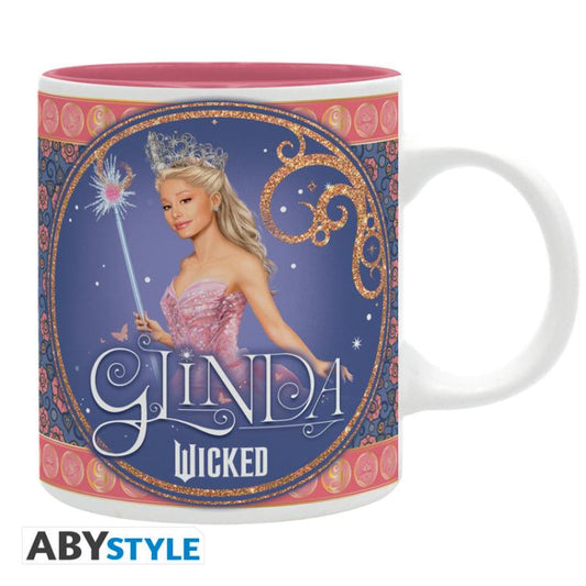 Abystyle - Tazza WICKED (Glinda) Logo Mug Bicchiere in Ceramica Collezione 320ml