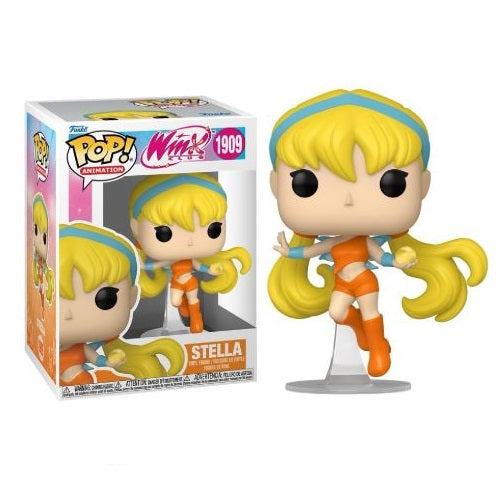 Funko Pop ! Animation - Winx Club (1909) Stella Vinyl Figure 9Cm Statuetta