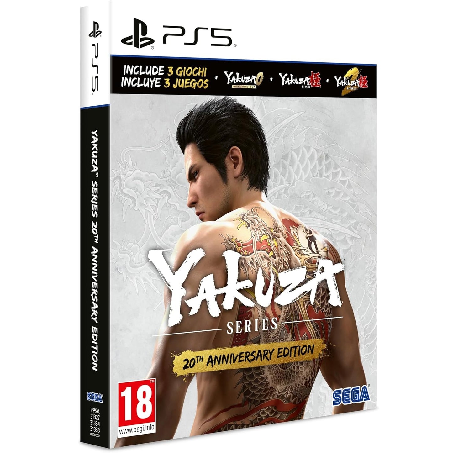 Yakuza 20Th Anniversary Edition Ps5 Gioco Playstation 5 PAL Eu Ita Nuovo Sigillato