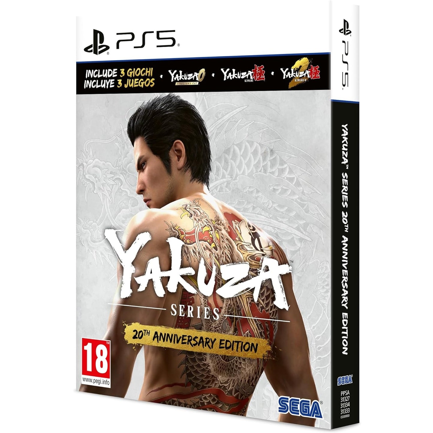 Yakuza 20Th Anniversary Edition Ps5 Gioco Playstation 5 PAL Eu Ita Nuovo Sigillato