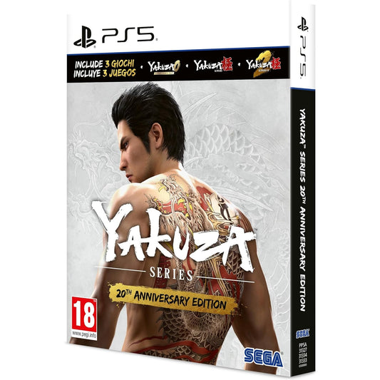 Yakuza 20Th Anniversary Edition Ps5 Gioco Playstation 5 PAL Eu Ita Nuovo Sigillato