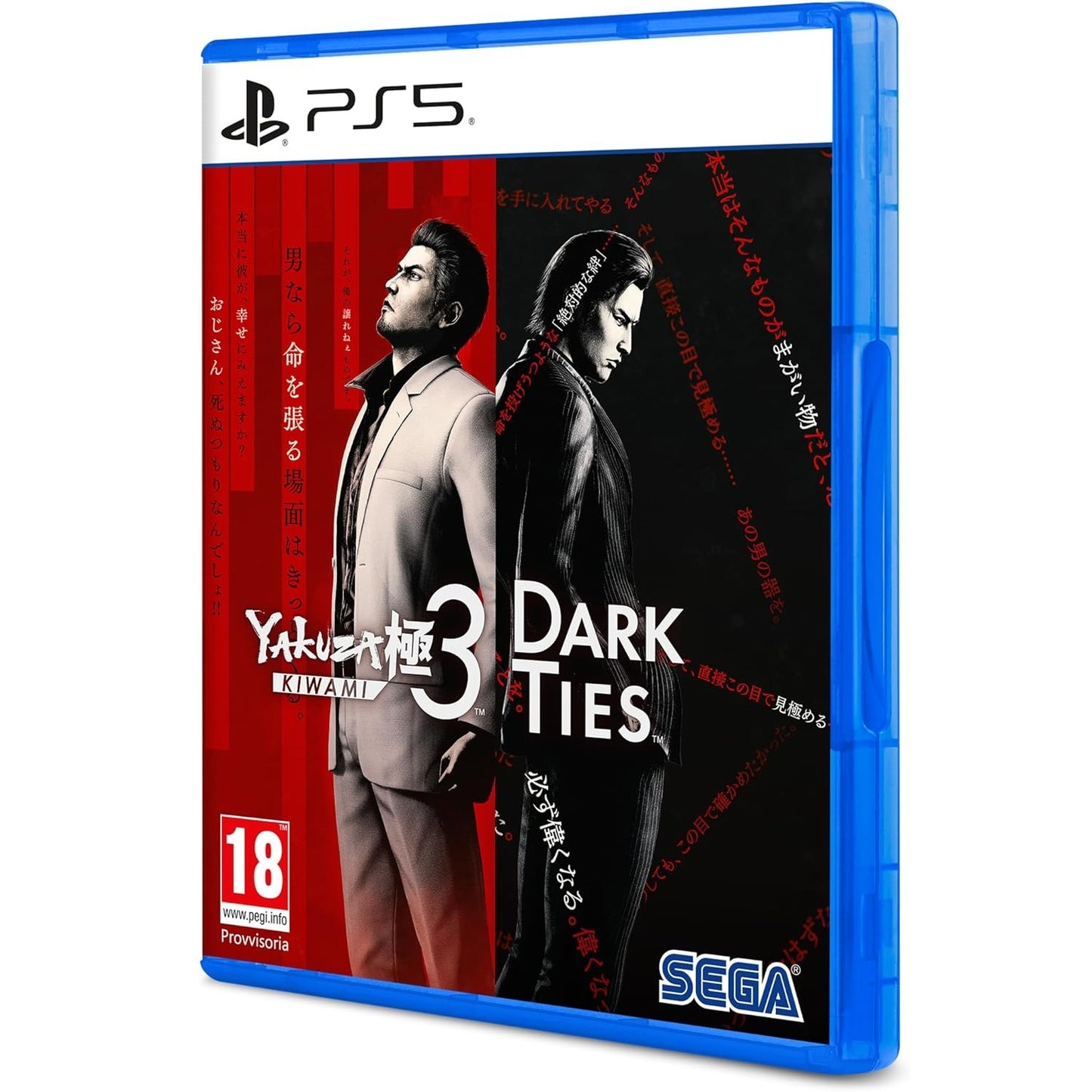 Yakuza Kiwami 3 & The Dark Ties Ps5 Gioco Playstation 5 PAL Eu Ita Nuovo Sigillato