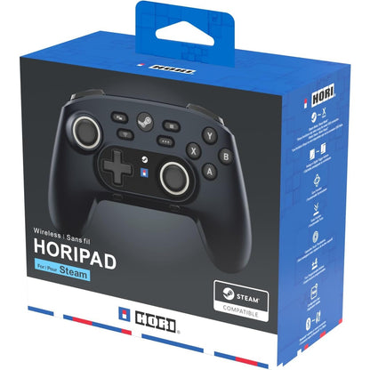 Hori PC/Steam Deck Controller Wireless Steam Horipad (Midnight Black)