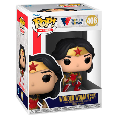 Funko Pop Heroes Dc Wonder Woman 80Th 406 Wonder Woman A Twist Of Fate Vinyl