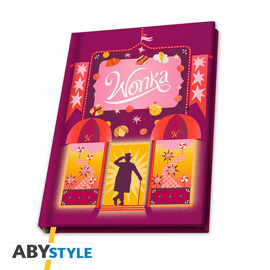 Abystyle Willy Wonka Dreams Notebook A5 Quaderno Agenda Diario Copertina Rigida