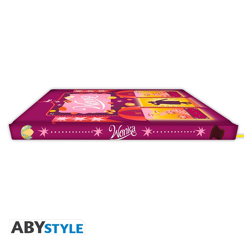 Abystyle Willy Wonka Dreams Notebook A5 Quaderno Agenda Diario Copertina Rigida