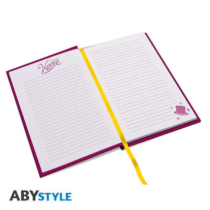 Abystyle Willy Wonka Dreams Notebook A5 Quaderno Agenda Diario Copertina Rigida