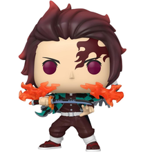 Funko Pop! Animation Demon Slayer (2501) Tanjiro Kamado (Fire Breathing) - Vinyl Figure 9cm