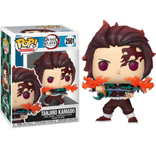 Funko Pop! Animation Demon Slayer (2501) Tanjiro Kamado (Fire Breathing) - Vinyl Figure 9cm
