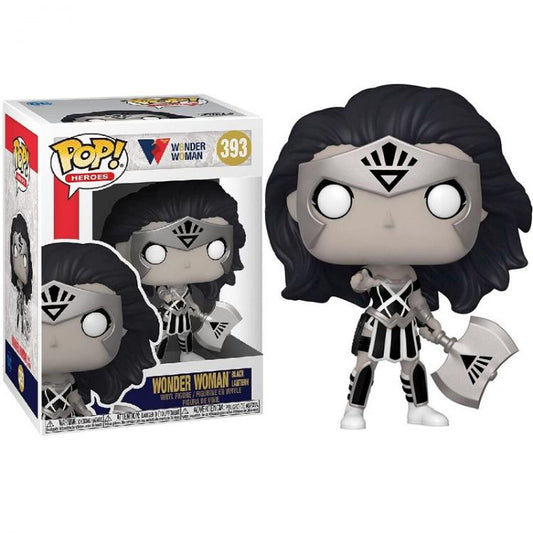 Funko Pop ! Heroes Dc Wonder Woman 80Th - (393) Wonder Woman Black Lantern 9Cm