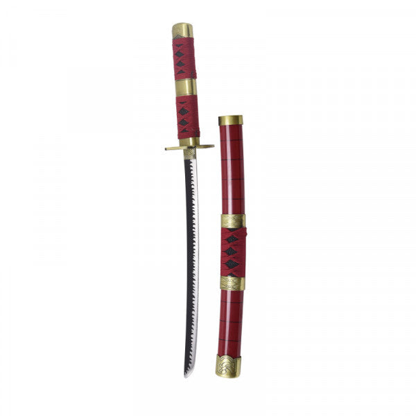 One Piece - Zoro Sandai Kitetsu Katana Mini - (Non Affilata) Prodotto Da Collezione  - lunghezza 42cm
