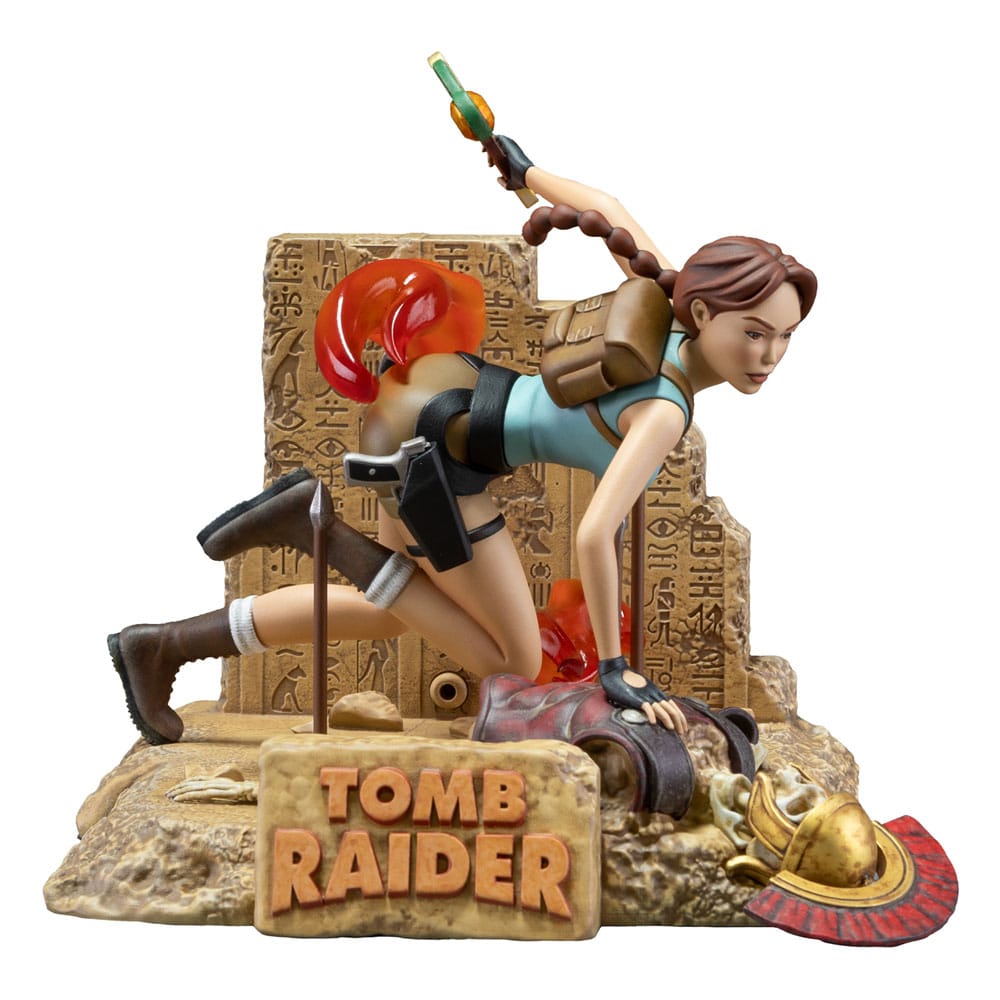 Dark Horse Tomb Raider 1996 Lara Croft Classic Era Statua Figure PVC 17cm