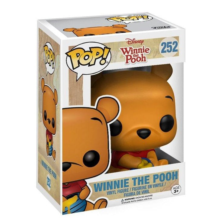 Funko Pop ! Disney Winnie The Pooh - (252) - Winnie The Pooh W/ Honey Vinyl 9cm