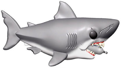Funko Pop ! Movies - (759) Jaws (Lo Squalo) Figure w/Diving Tank 15Cm