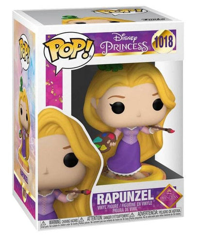 Funko Pop ! Disney Princess - (1018) Rapunzel W / Pascal Figure Raperonzolo 9Cm