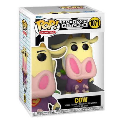 Funko Pop Cartoon Network 1071 Cow Mucca E Pollo Vinyl Stautetta Action Figure