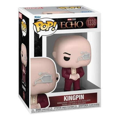 Funko Pop ! Marvel Echo - (1336) Kingpin Figure Wilson Grant Fisk 9Cm Disney+