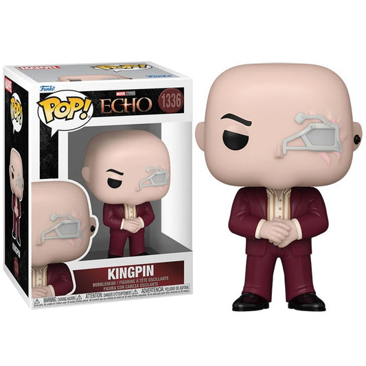 Funko Pop ! Marvel Echo - (1336) Kingpin Figure Wilson Grant Fisk 9Cm Disney+