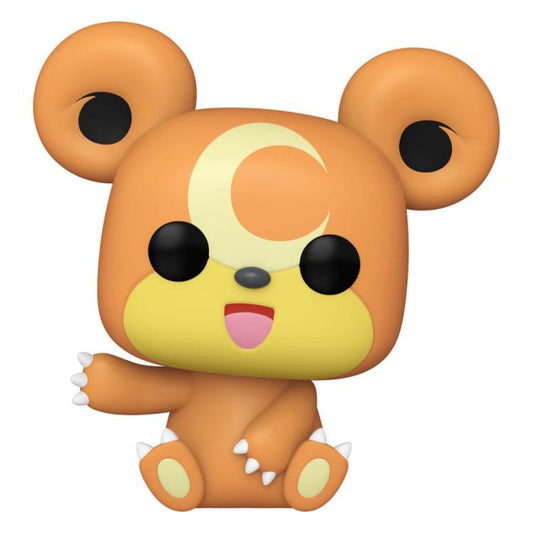 Funko Pop ! Games Pokemon  - (985) Teddiursa Vinyl Figure 9Cm (Emea) Evo Orso