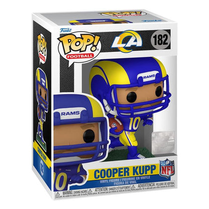 Funko Pop ! Football - Nfl - La Rams (182) Cooper Kupp Player Americano Vinyl