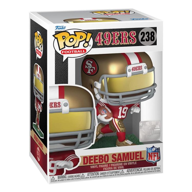 Funko Pop ! Football - Nfl - 49 Ers (238) Deebo Samuel  Player Americano Vinyl