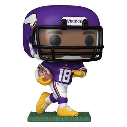 Funko Pop ! Football Nfl - Vikings (239) Justin Jefferson Player Americano Vinyl