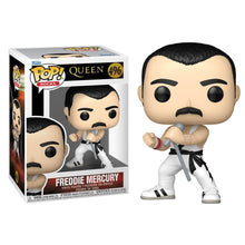 Funko Pop ! Rocks Queen - (476) Freddy Mercury White Singlet Figure 9Cm