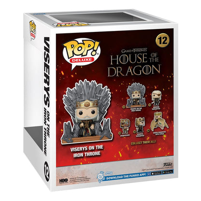 Funko Pop ! Game Of Thrones House Of The Dragon 2 - (12) Viserys On Iron Throne