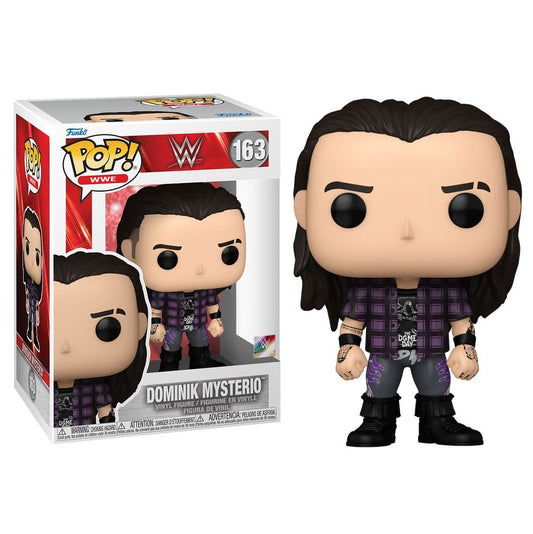 Funko Pop Wwe -  (163) Dominik Mysterio Statuetta Wrestling Figure 9cm Rey