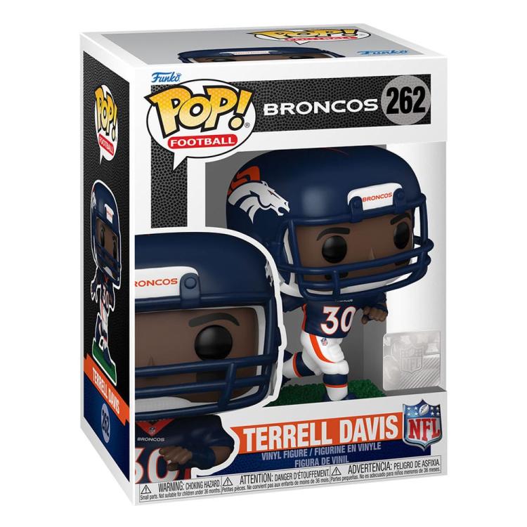 Funko Pop ! Football Nfl Broncos (262) - Terrel Davis Vinyl Figure Statuetta 9Cm