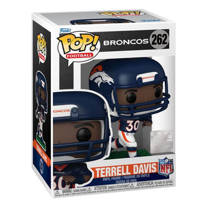Funko Pop ! Football Nfl Broncos (262) - Terrel Davis Vinyl Figure Statuetta 9Cm