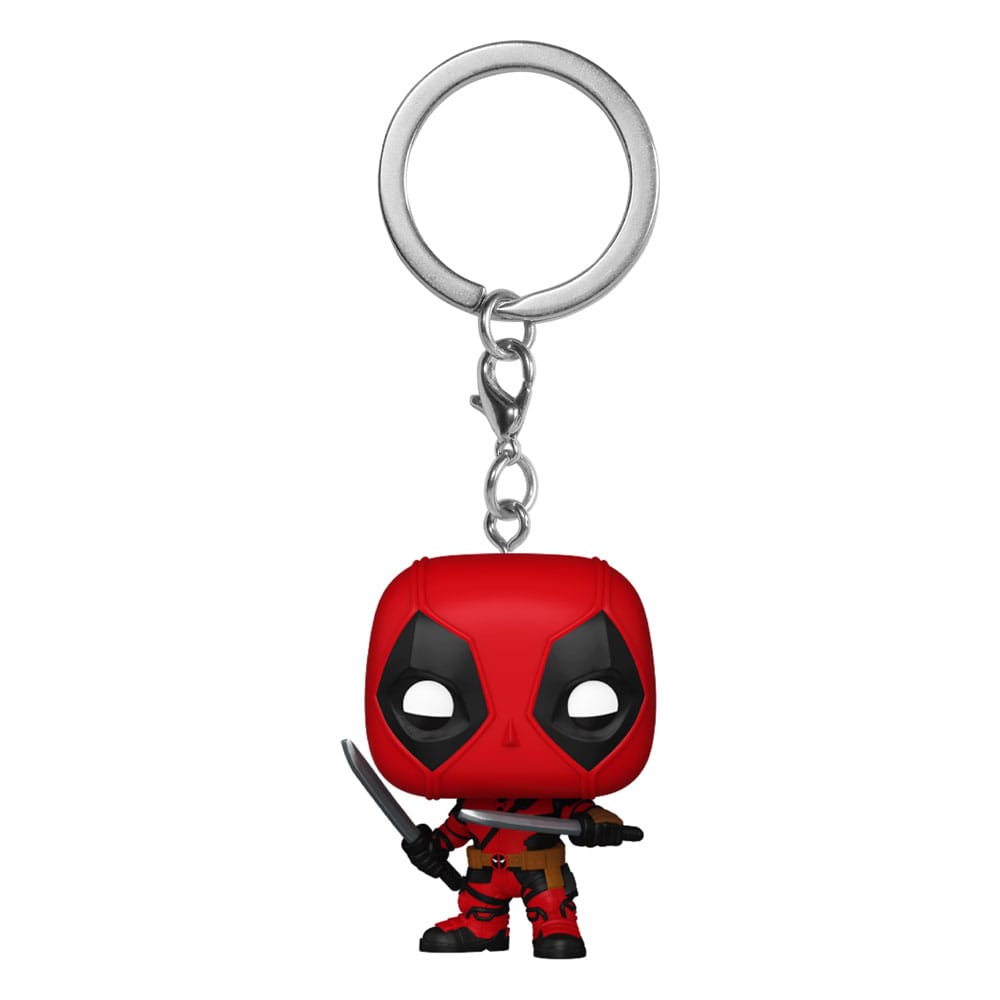 Funko Pop ! Keychain Marvel Deadpool - Portachiavi Movie 4cm