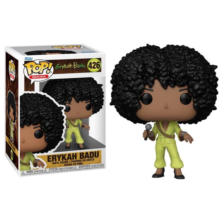 Funko Pop ! Rocks - (426) Erykah Badu (Essence Awards) Figure Baduizm 9Cm