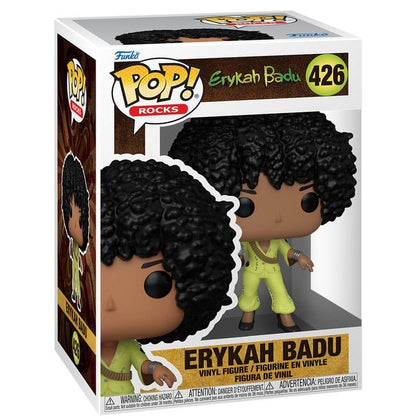 Funko Pop ! Rocks - (426) Erykah Badu (Essence Awards) Figure Baduizm 9Cm