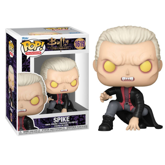 Funko Pop ! Buffy S2 - (1619) Spike (Vampire) Vinyl Figure Statua Collezione 9Cm