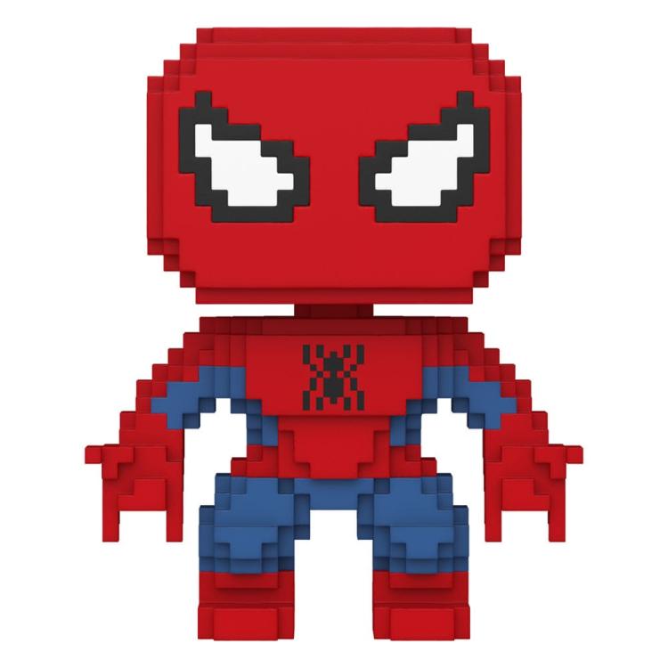 Funko Pop ! Marvel 8-Bit Spider-Man - (1387) Spider-Man Vinyl Figure Statua 9Cm