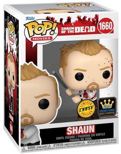 Funko Pop ! Movies L'Alba Dei Morti Dementi - (1660) Shaun Of The Dead - (Chase)