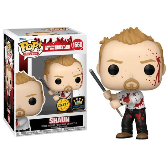 Funko Pop ! Movies L'Alba Dei Morti Dementi - (1660) Shaun Of The Dead - (Chase)