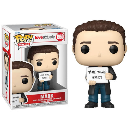 Funko Pop ! Movies Love Actually - (1960) Mark Figure Dichiarazione Amore