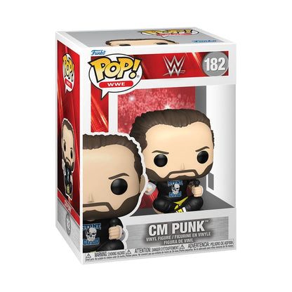 Funko Pop ! Wwe - (182) Cm Punk Wrestling Jack Brooks Figure 9cm