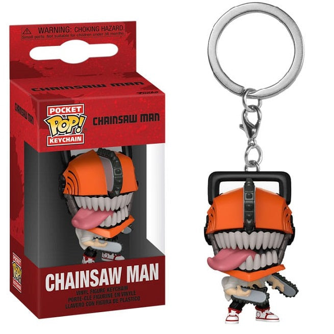 Funko Pop ! Keychain Animation Chainsaw Man - 4cm Portachiavi Mini Figure Anime