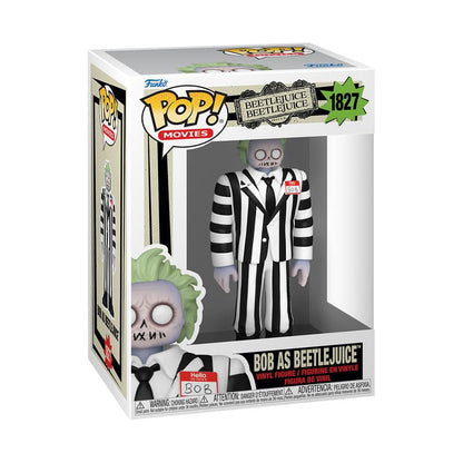 Funko Pop ! Movies Beetlejuice 2 - (1827) BOB as Beetlejuice Figure 9cm