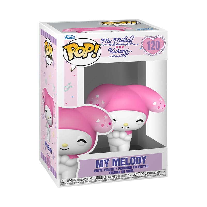 Funko Pop ! Hello Kitty My Melody Kuromi - (120) My Melody 9cm