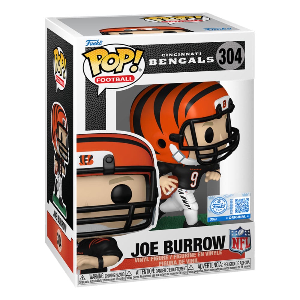 Funko Pop! Football: NFL Cincinnati Bengals (304) Joe Burrow Special Edition - Vinyl Figure 9cm