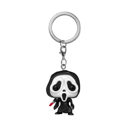 Funko Pop ! Keychain Scream -  Horror Ghostface Portachiavi Key 4cm