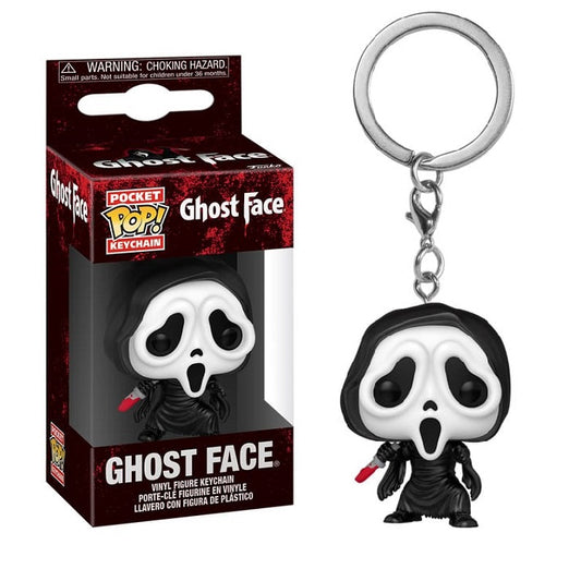 Funko Pop ! Keychain Scream -  Horror Ghostface Portachiavi Key 4cm