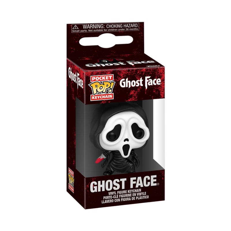 Funko Pop ! Keychain Scream -  Horror Ghostface Portachiavi Key 4cm