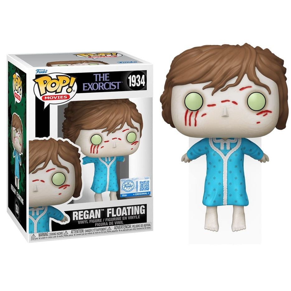 Funko Pop ! Movies The Exorcist - (1934) Regan Floating Bed Special 9Cm